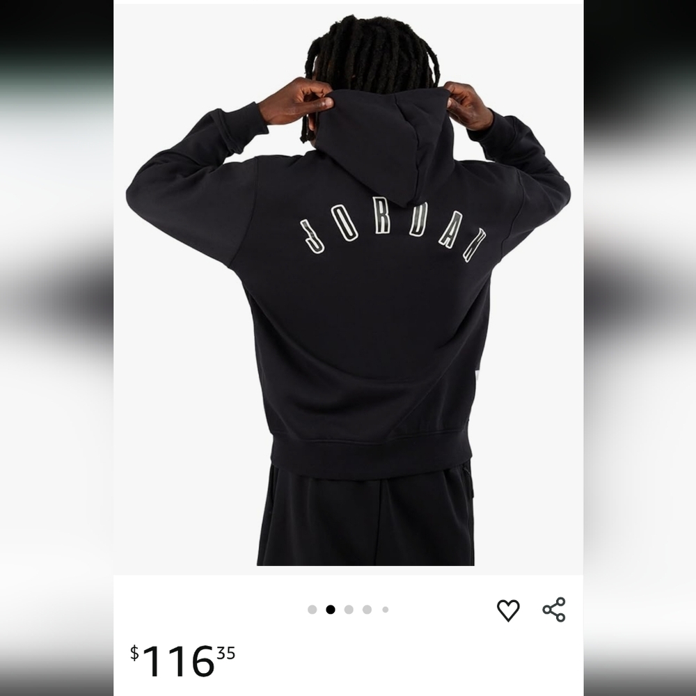NIKE JORDAN Hoodie XL - Picture 5 of 16